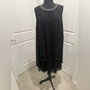 Elegant Black Women's Dress